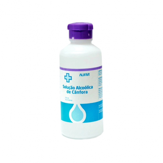 ALCOOL CANFORADO ALCOOL 250 ML ALIAND LAB